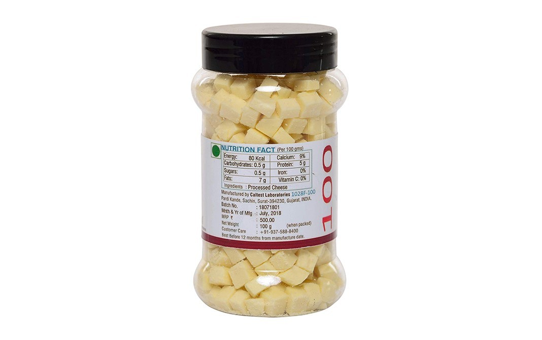 Nutravita Cheese Cubes    Plastic Jar  100 grams